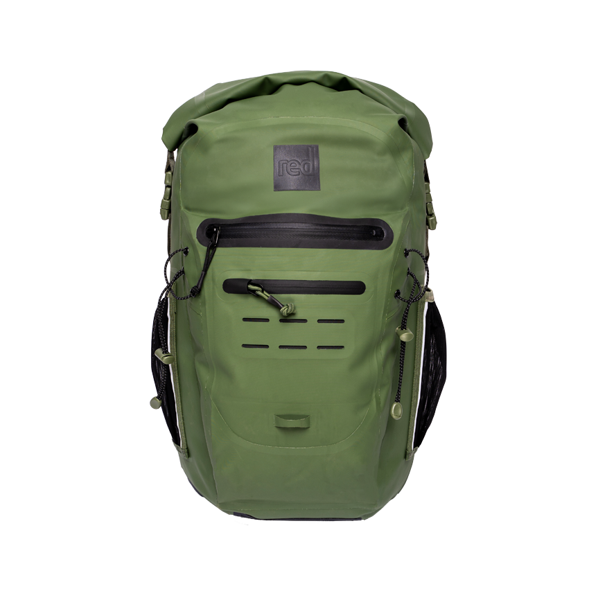 Red Equipment Adventure Waterproof Backpack 30L Olive Green