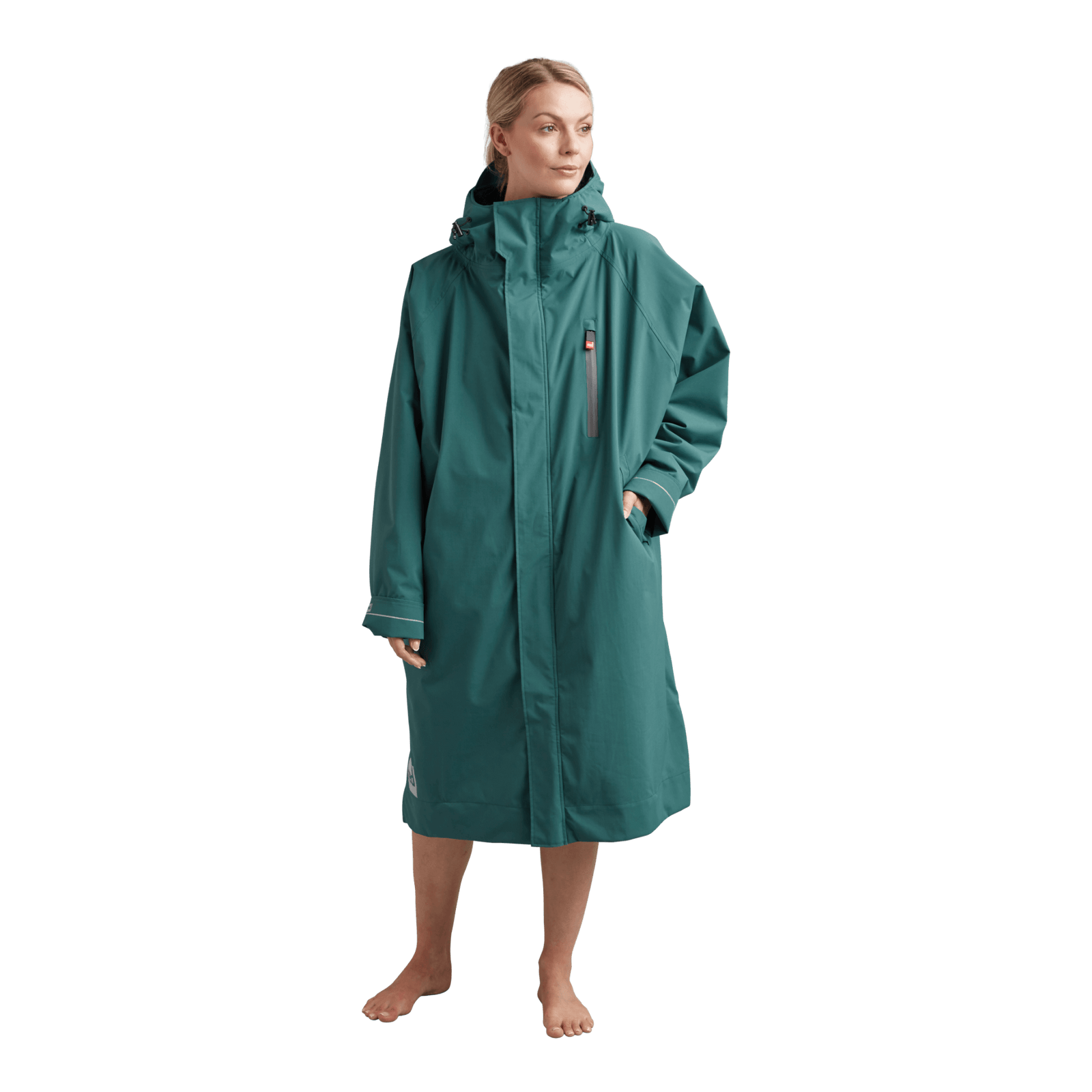 Women's Long Sleeve Dry Waterproof Changing Robe Alter Evo - Deep Teal