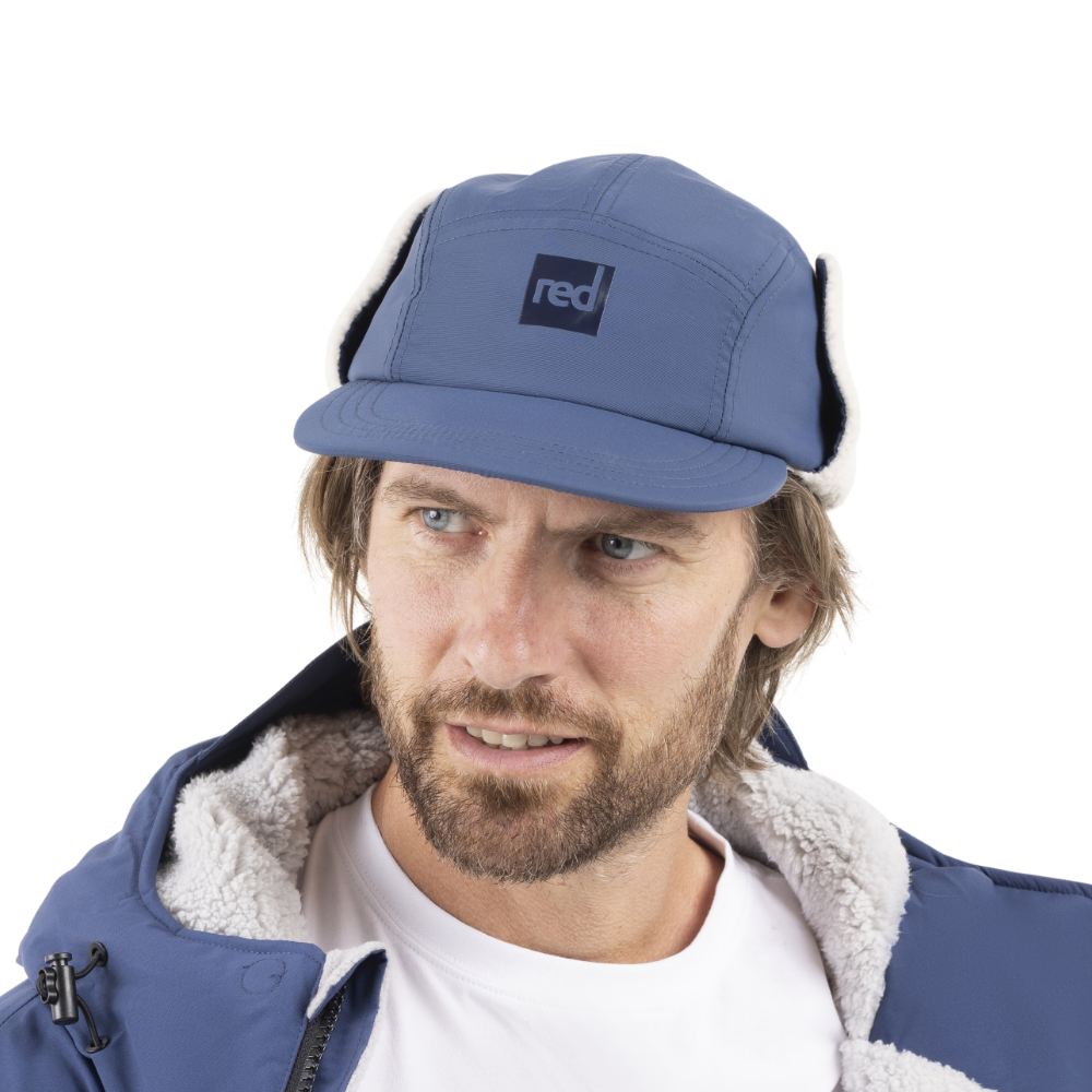 Red Equipment | Fleece-Lined Trapper Hat - Admiral Blue – Red