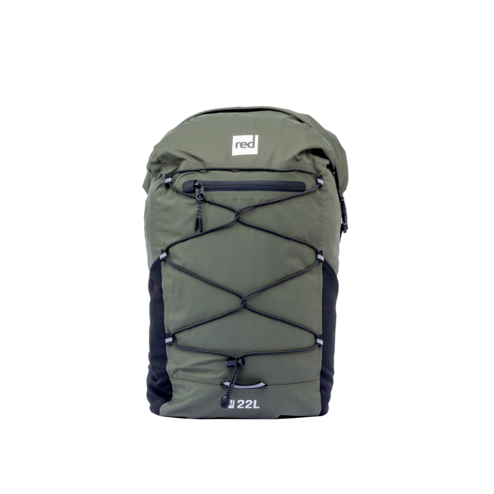Red Paddle Co Lightweight Waterproof 22L Backpack - Olive Green