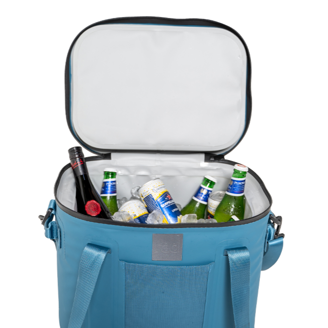 Waterproof Soft Cooler Bag 18L - Storm Blue