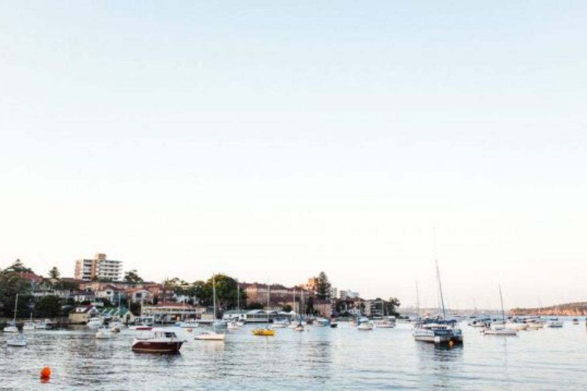 Paddleboarding at Sydney Harbour, Australia