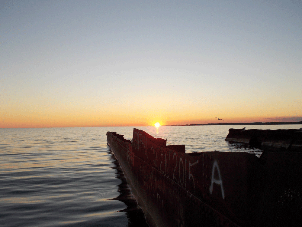 Sherkston Beach, Lake Erie, USA