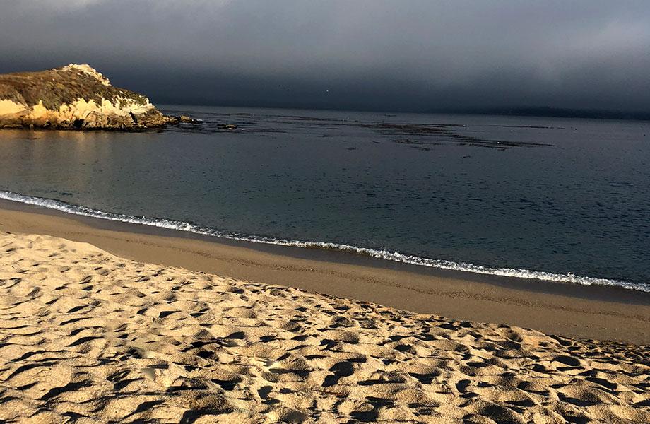 Paddling Point Lobos, California