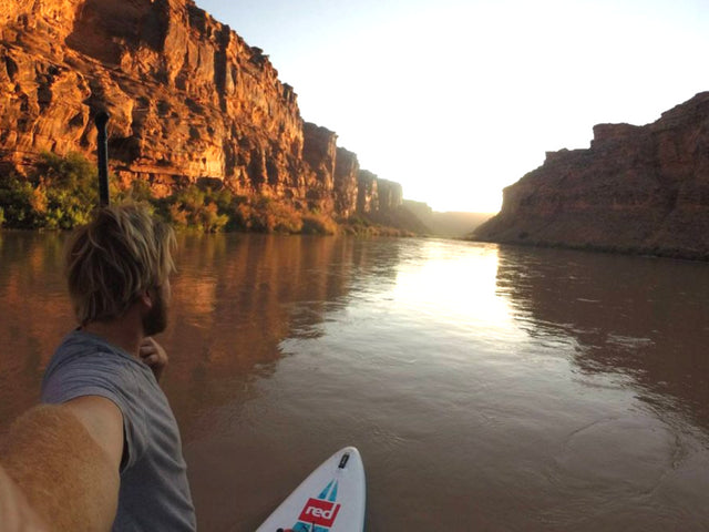 Paddleboarding the Colorado River