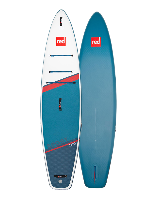 11\'0″ Sport Racing SUP Board Red USA Equipment Package 