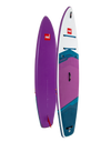 11'0" Sport Purple MSL Inflatable Paddle Board Package.