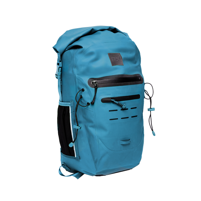 Red Equipment Adventure Waterproof Backpack 30L Storm Blue – Red