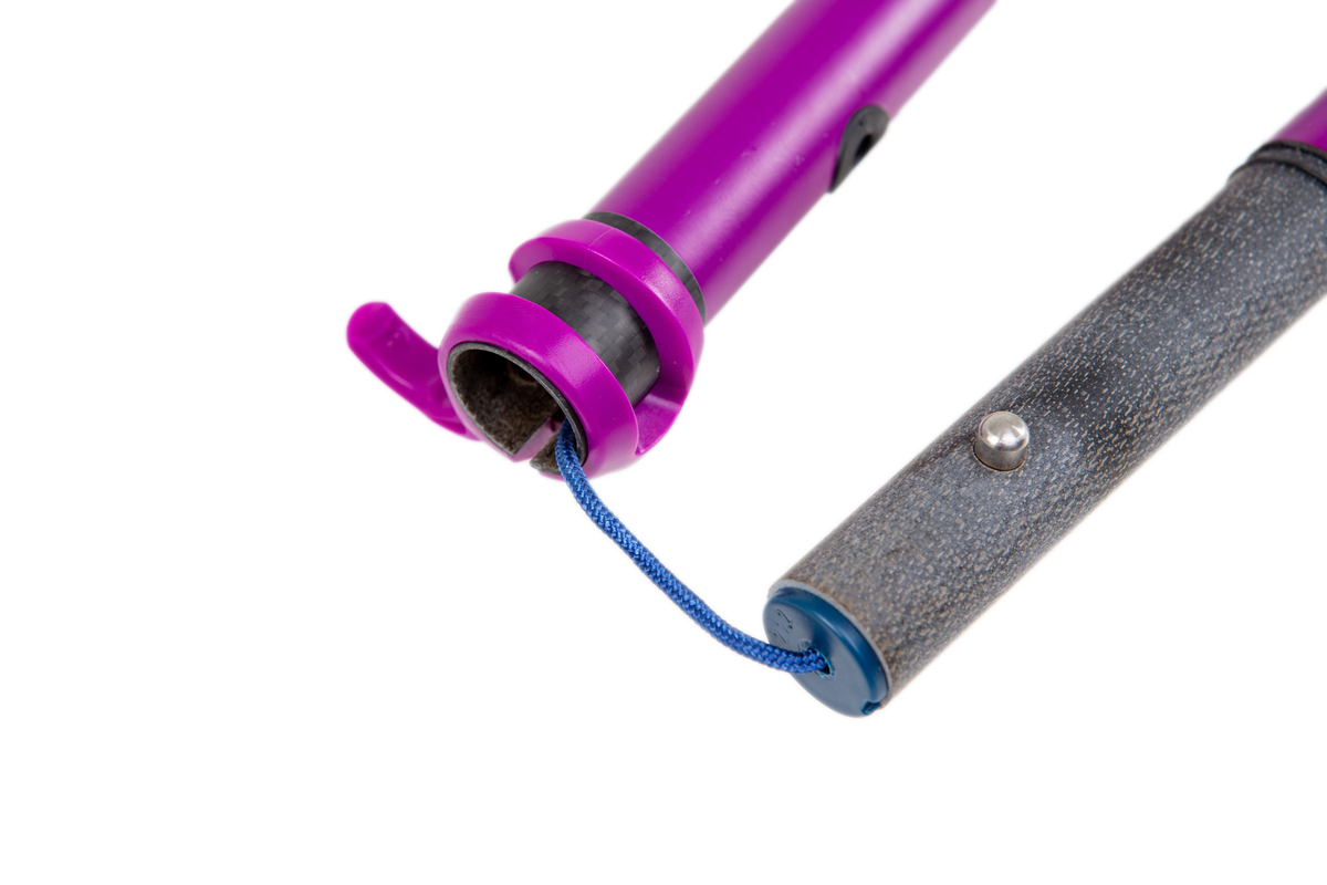Red Paddle Co Hybrid Tough Adjustable SUP Paddle (Purple) – Red Red Paddle Co Hybrid Tough Adjustable SUP Paddle (Purple) – Red