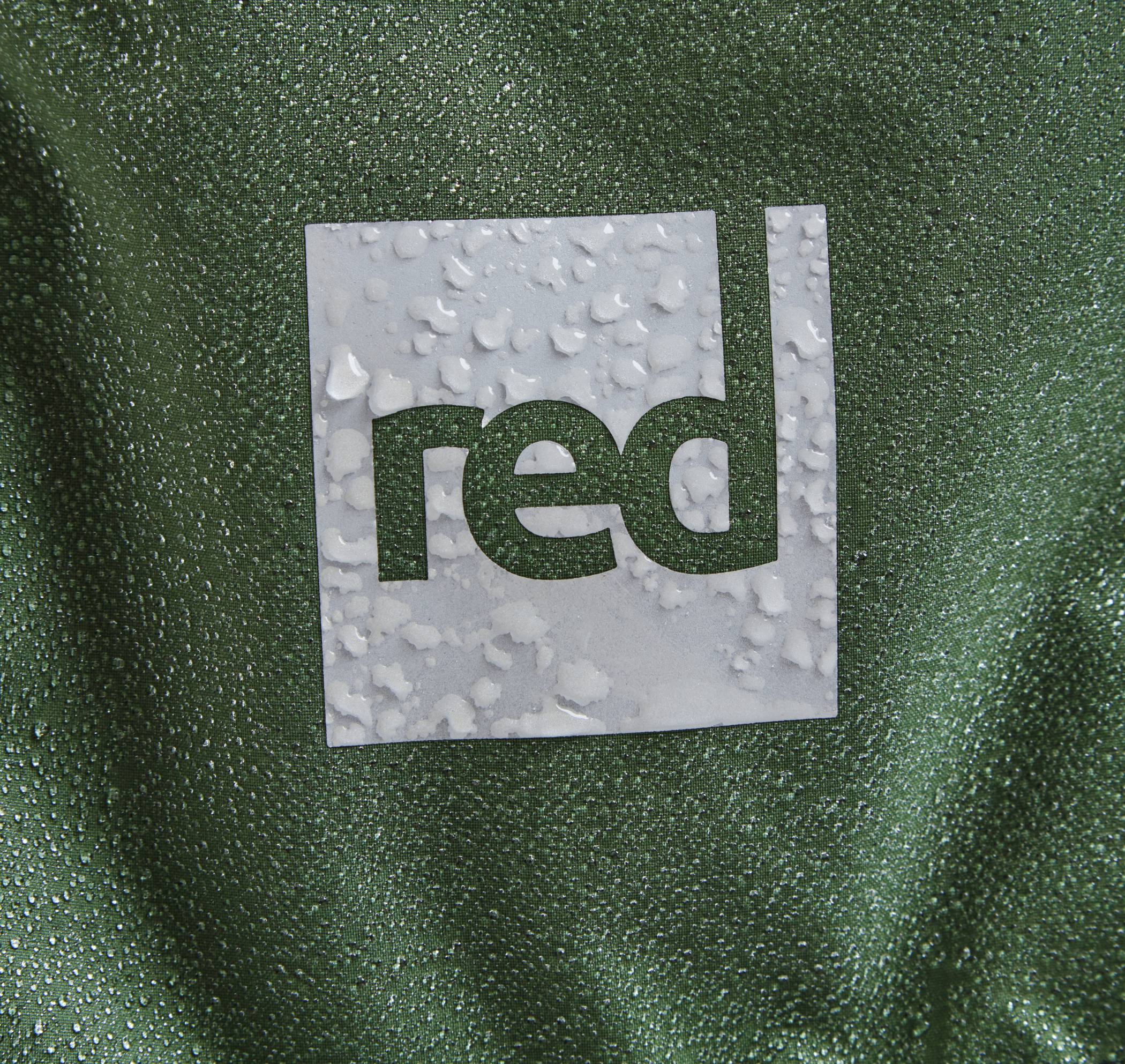 Close up of the Waterproofing of the Red Equipment's Waterproof Evo Slimline Parka Jacket.
