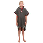Kids Quick Dry Microfibre Changing Robe - Grey