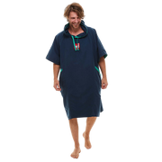 Men's Quick Dry Microfibre Changing Robe - Navy