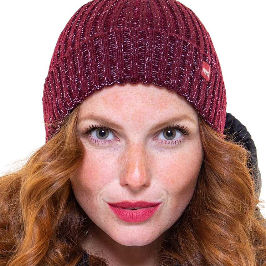 Merino Beanie - Burgundy