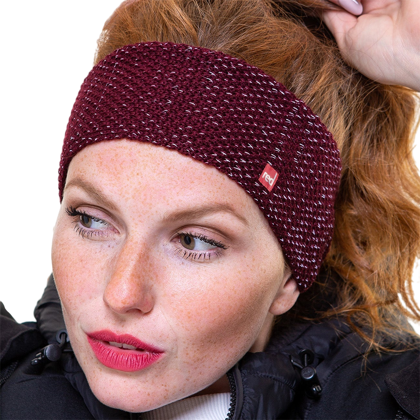 Merino Headband - Burgundy