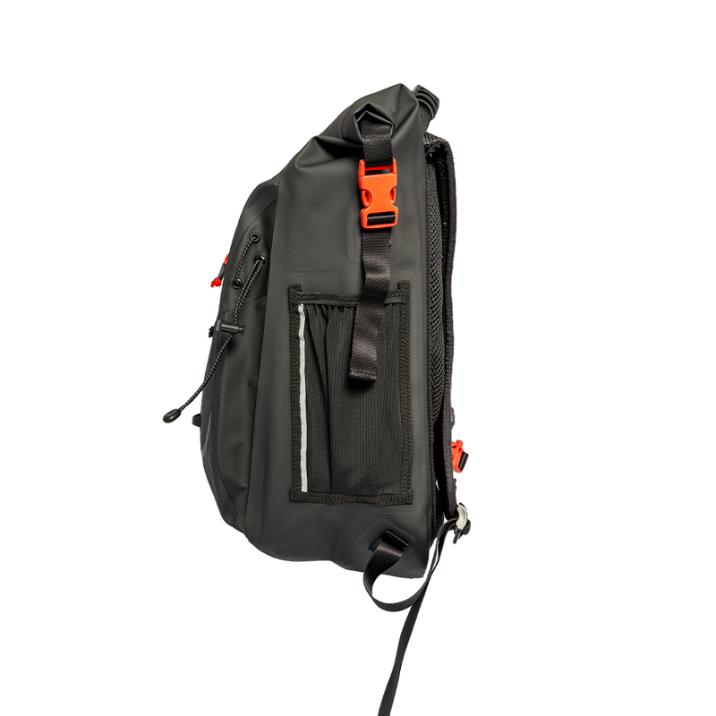  GILI Waterproof Backpack with Roll Top Closure, Easy Access  Front Zipper, Side Mesh Pockets & Molle Webbing