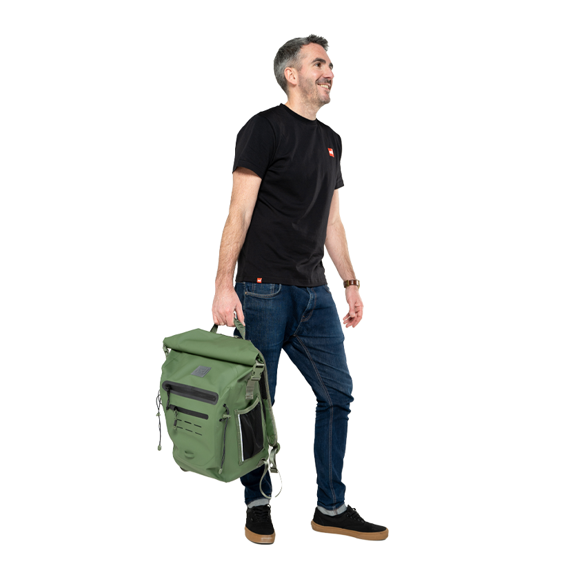 bodypack prodiger vacation 1.0 laptop backpack Red Paddle Co Adventure Waterproof 30L Backpack - Olive