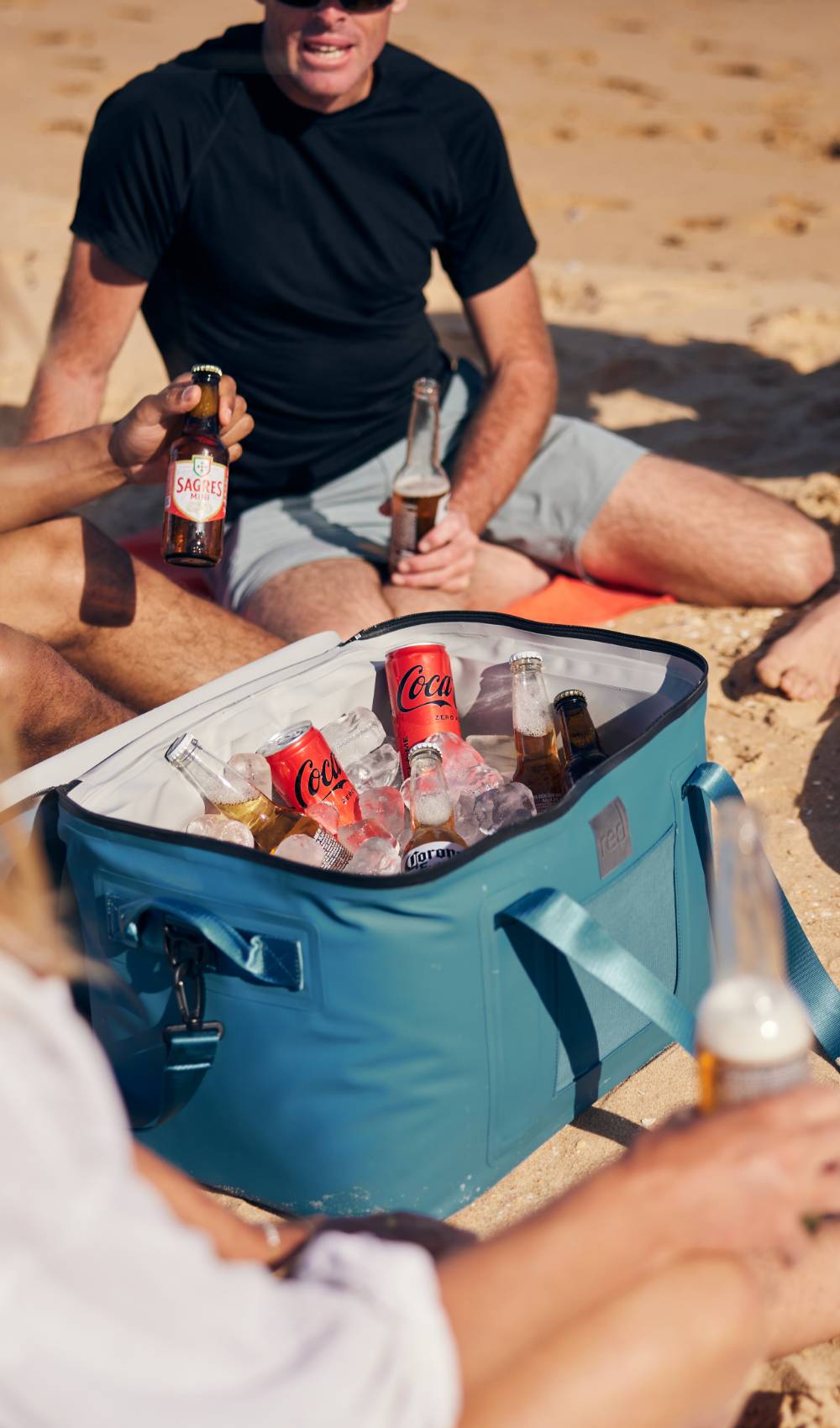 Red Equipment | Waterproof Soft Cooler Bag 30L - Storm Blue – Red