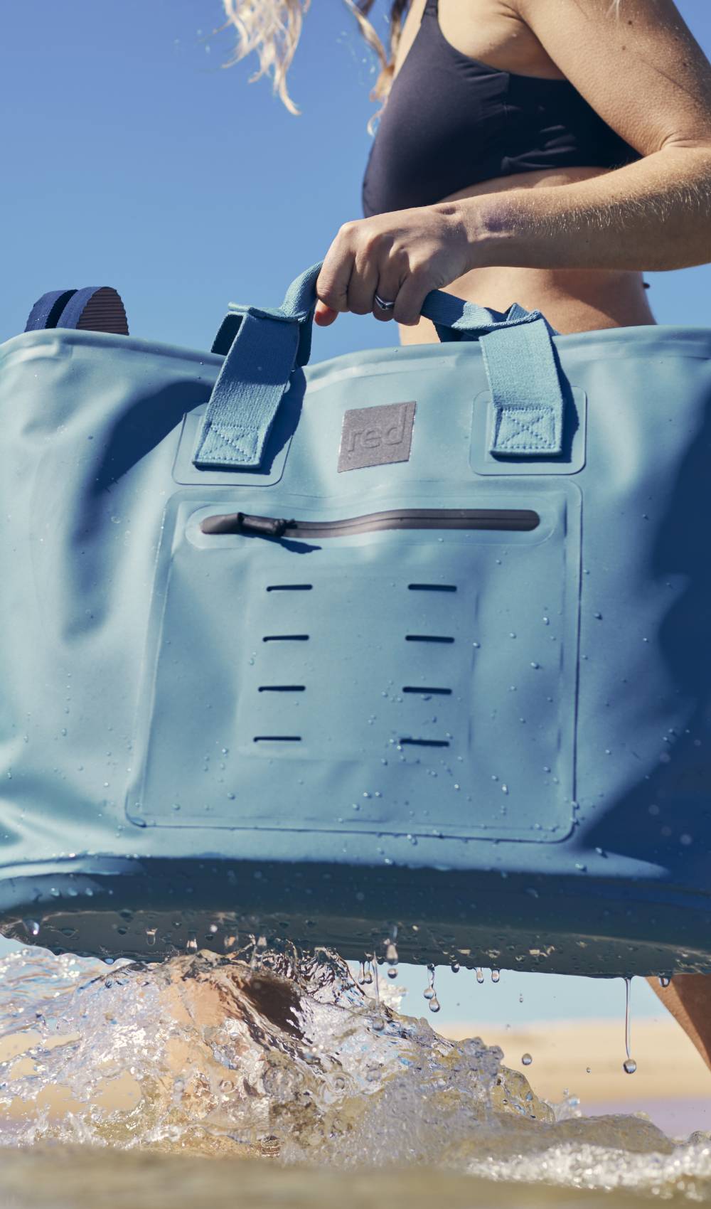 Red Equipment | Waterproof Tote Bag 33L - Storm Blue – Red