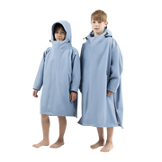 Kids’ Long Sleeve Dry Waterproof Changing Robe Alter EVO Pro - Alpine Blue