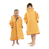 Kids’ Long Sleeve Dry Waterproof Changing Robe Alter EVO Pro - Bitter Orange