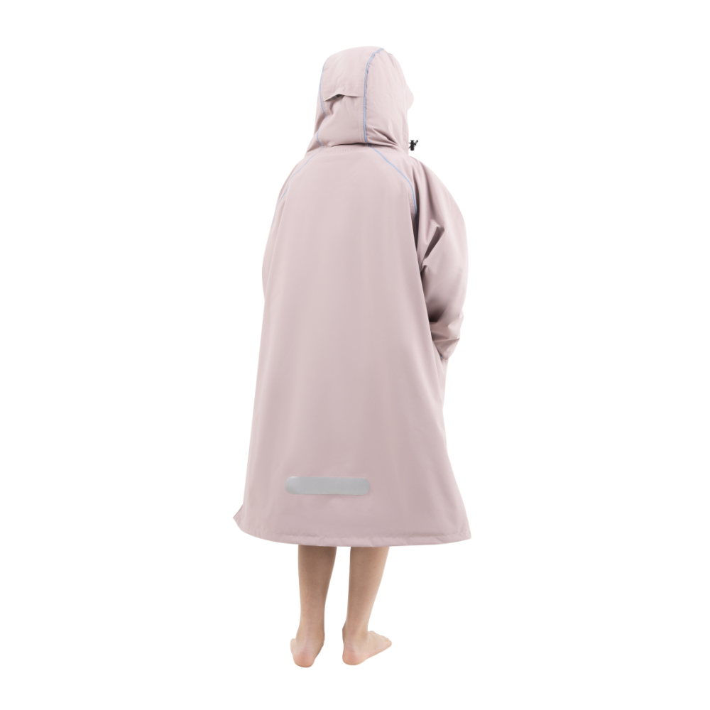 Kids’ Long Sleeve Dry Waterproof Changing Robe Alter EVO Pro - Salty Pink