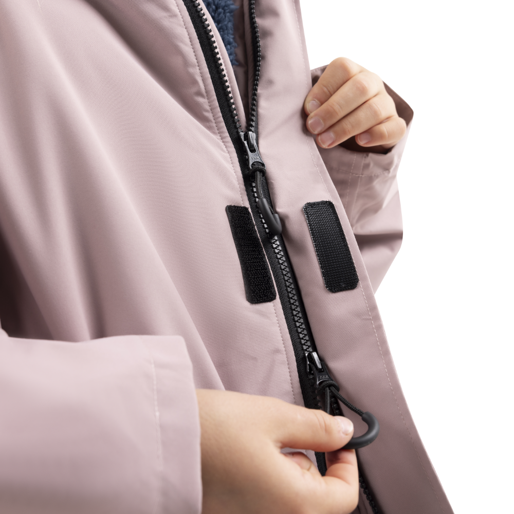 Kids’ Long Sleeve Dry Waterproof Changing Robe Alter EVO Pro - Salty Pink