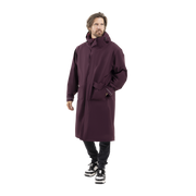 Men's EVO Pro Slimline Waterproof Parka Jacket - Rich Burgundy