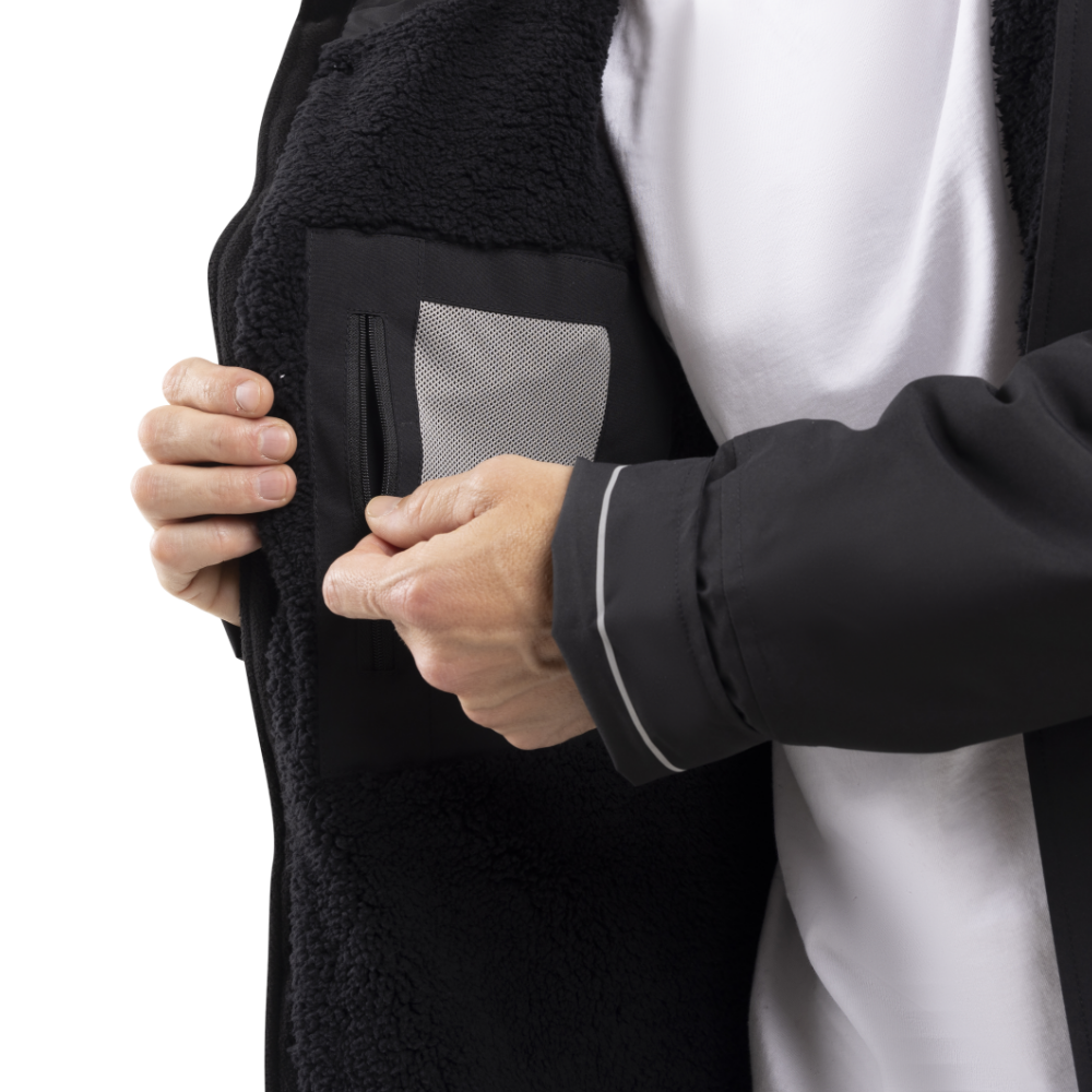 Men's EVO Pro Waterproof Parka Jacket - Stealth Black