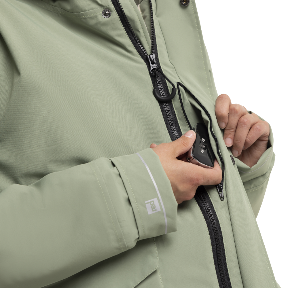 Red Paddle Co EVO Pro Slimline Parka - Sage Green, Size L Red Paddle Co EVO Pro Slimline Parka - Sage Green, Size L