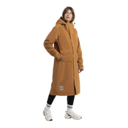 Women's EVO Pro Slimline Waterproof Parka Jacket - Caramel