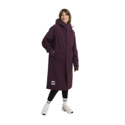 Women's EVO Pro Slimline Waterproof Parka Jacket - Rich Burgundy