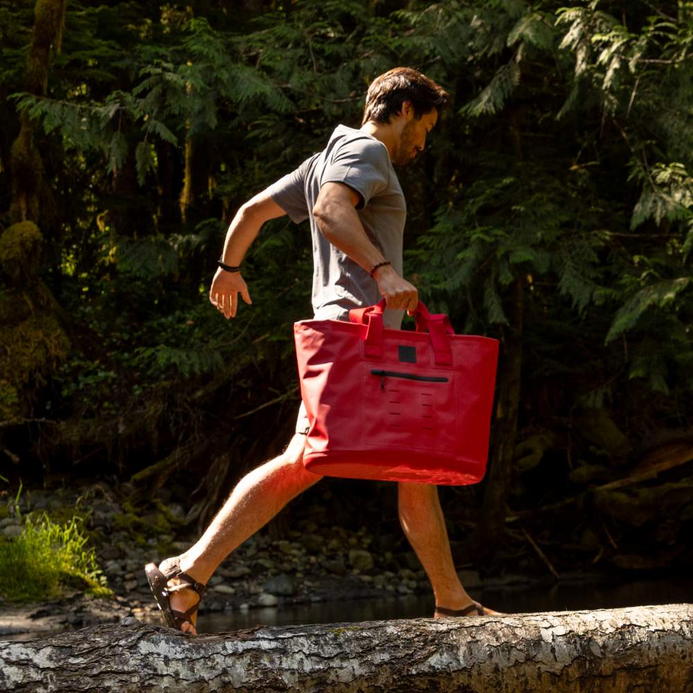 LOGO CANVAS TOTE BAG / NATURAL – VAULTROOM