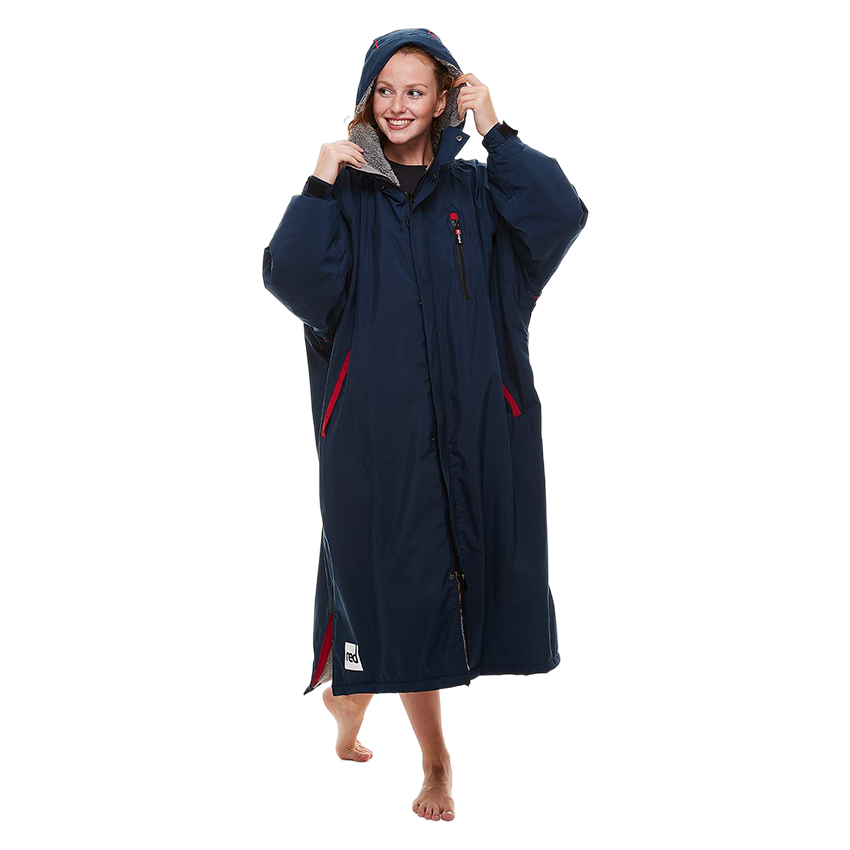 Women's Long Sleeve Pro Change Robe EVO - Navy