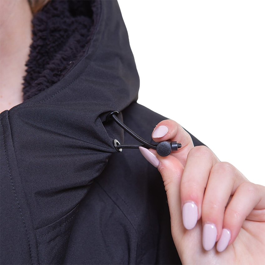 Women's Long Sleeve Pro Change Robe EVO - Stealth Black