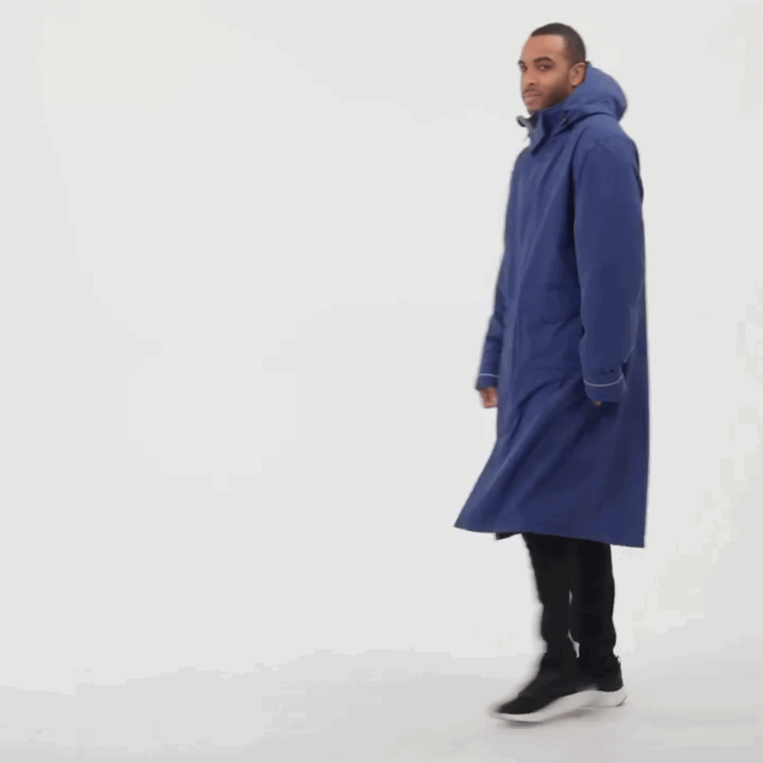 Men's EVO Pro Slimline Waterproof Parka Jacket - Admiral Blue