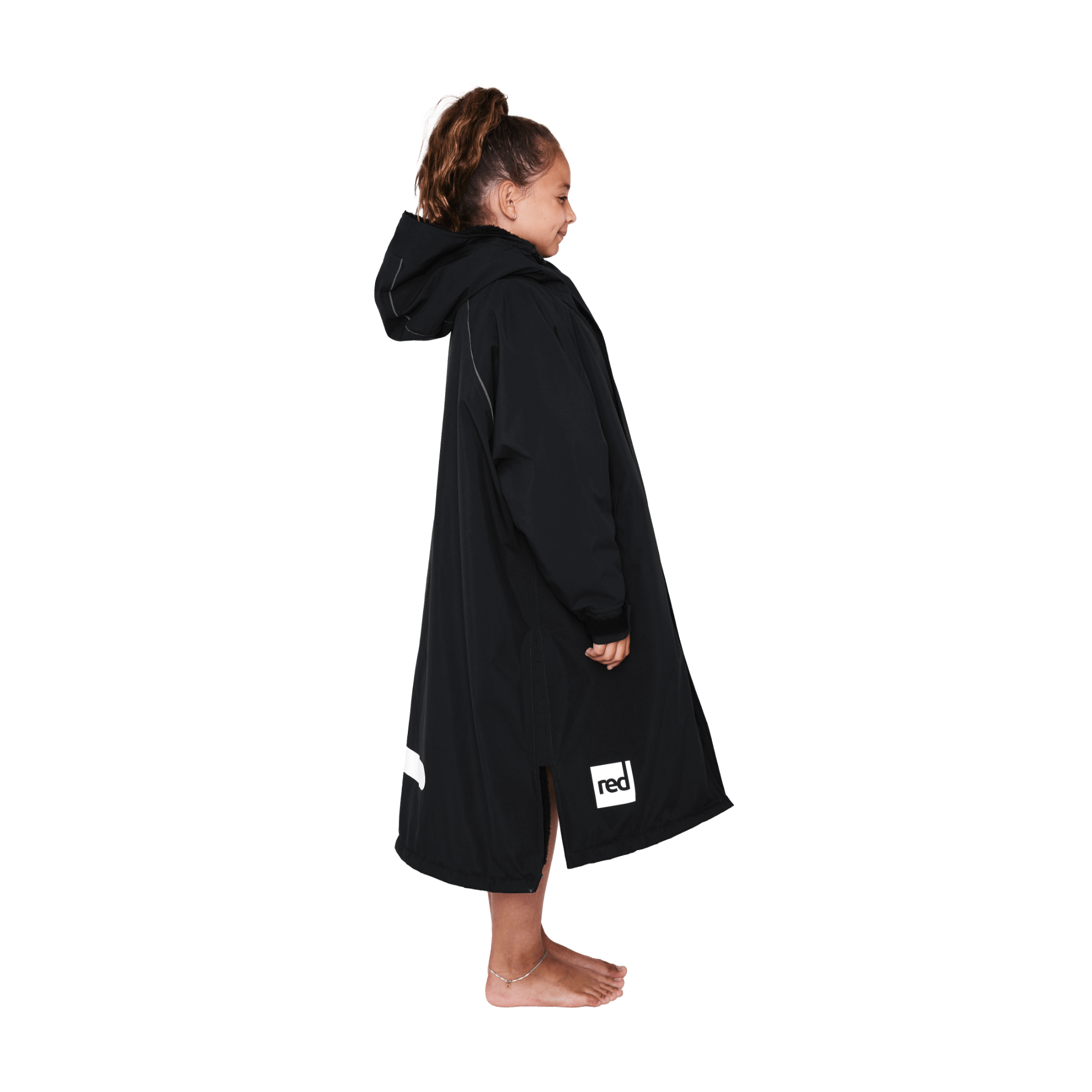 Kids Dry Pro Robe - Black