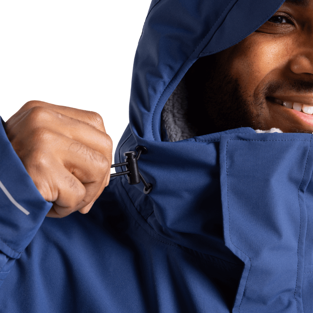 Men's EVO Pro Slimline Waterproof Parka Jacket - Admiral Blue