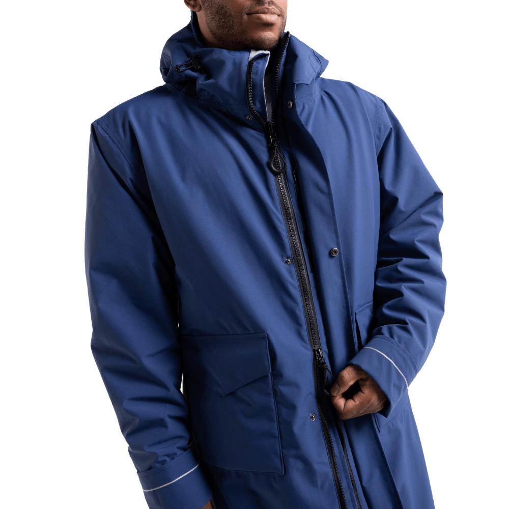 Men's EVO Pro Slimline Waterproof Parka Jacket - Admiral Blue