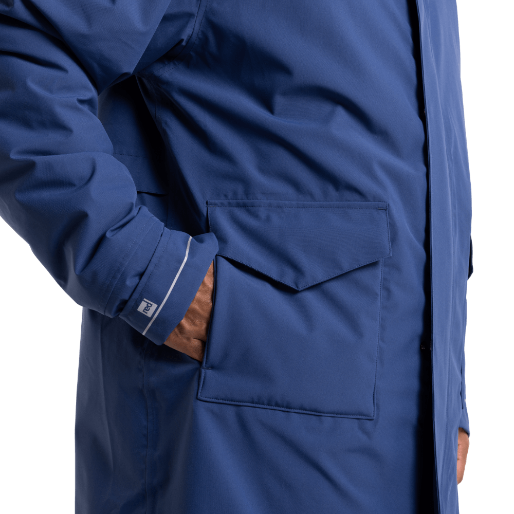 Men's EVO Pro Slimline Waterproof Parka Jacket - Admiral Blue