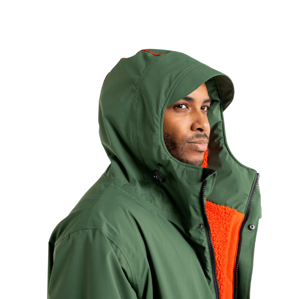 Men's EVO Pro Slimline Waterproof Parka Jacket - Forest Green