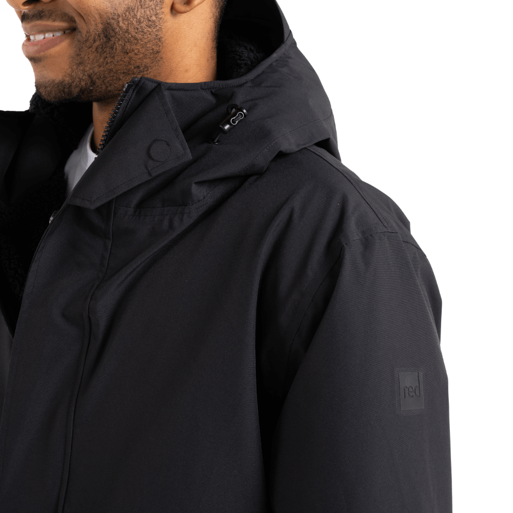 Men's EVO Pro Slimline Waterproof Parka Jacket - Stealth Black