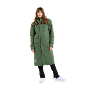 Women's EVO Pro Slimline Waterproof Parka Jacket - Forest Green