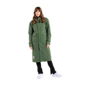 Women's EVO Pro Slimline Waterproof Parka Jacket - Forest Green