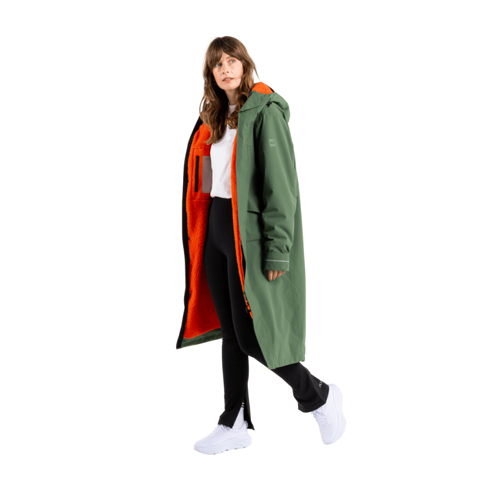 Women's EVO Pro Slimline Waterproof Parka Jacket - Forest Green