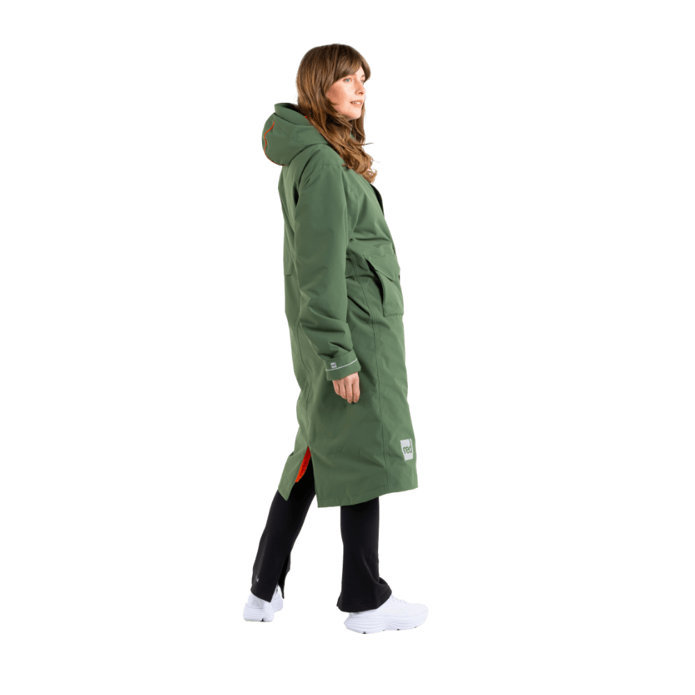 Women's EVO Pro Slimline Waterproof Parka Jacket - Forest Green