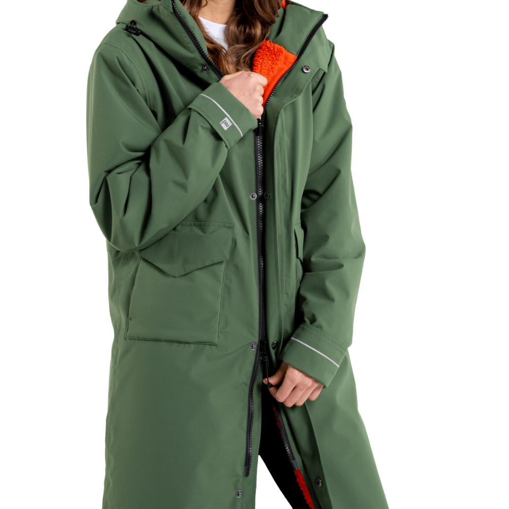 Women's EVO Pro Slimline Waterproof Parka Jacket - Forest Green
