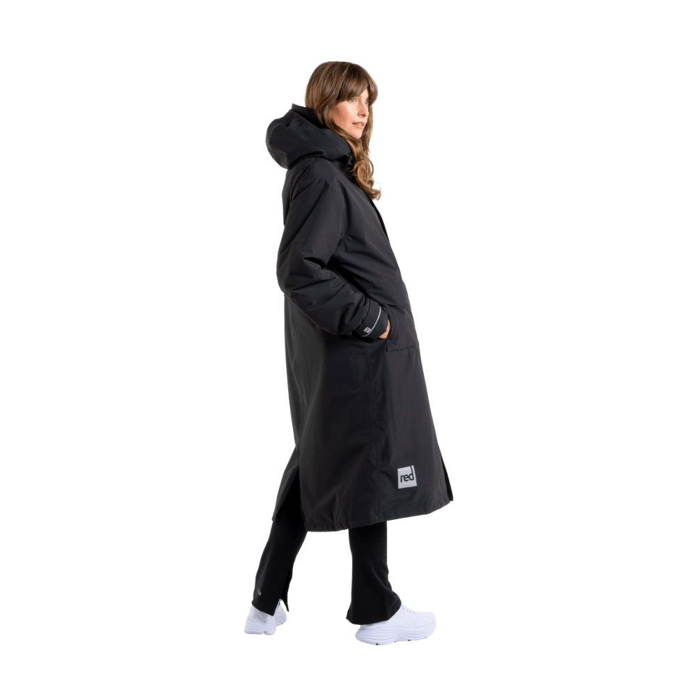 Women's EVO Pro Slimline Waterproof Parka Jacket - Stealth Black