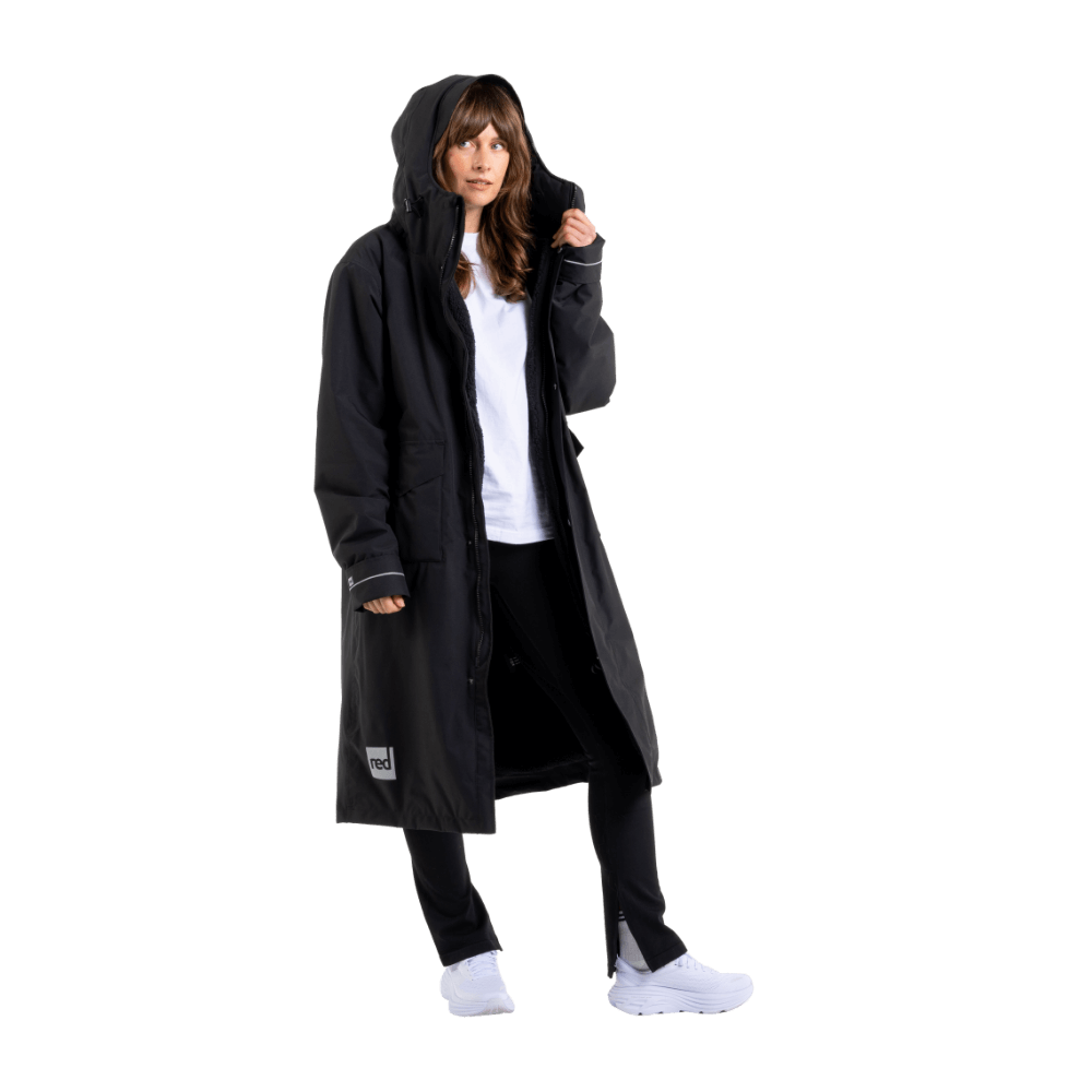 Women's EVO Pro Slimline Waterproof Parka Jacket - Stealth Black