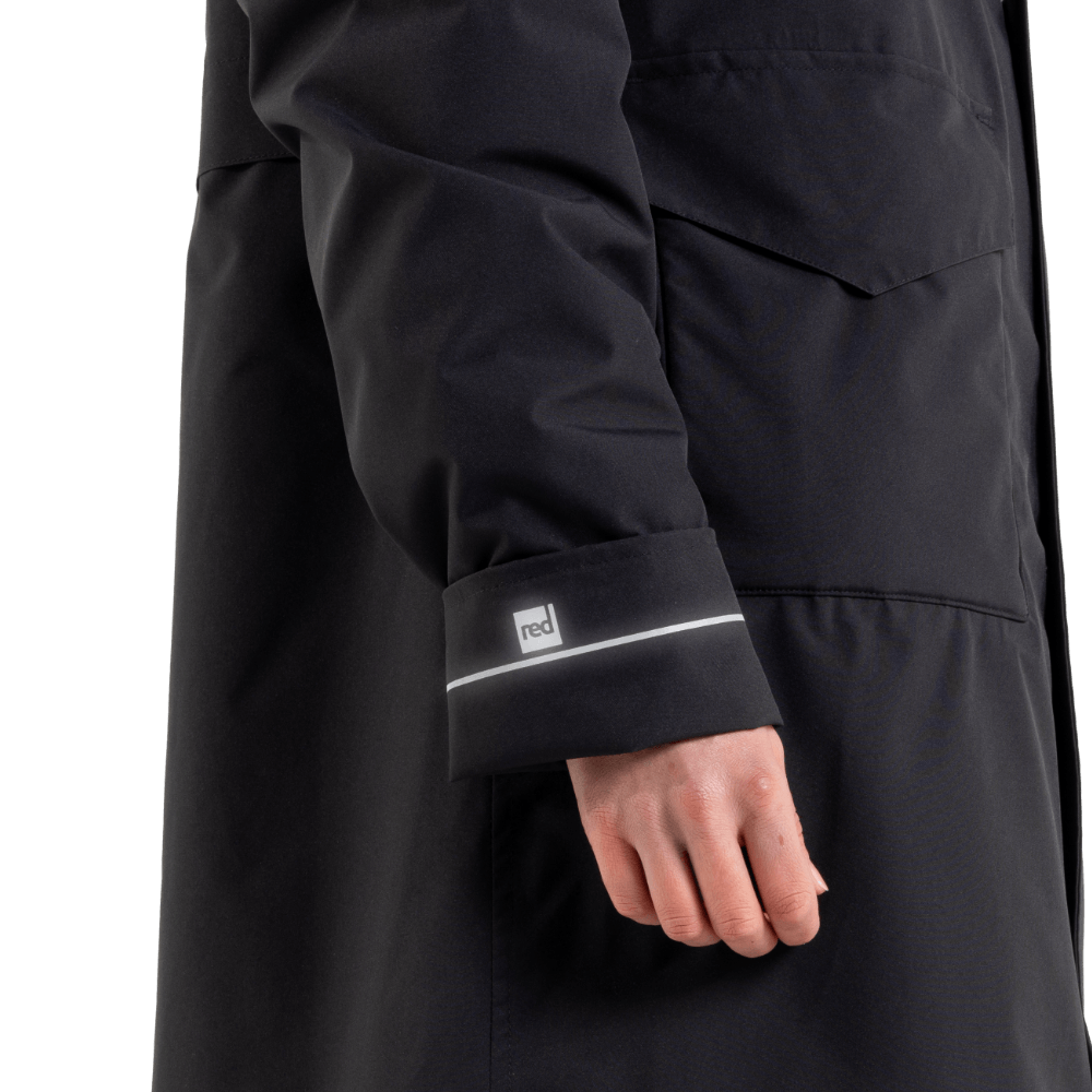 Women's EVO Pro Slimline Waterproof Parka Jacket - Stealth Black