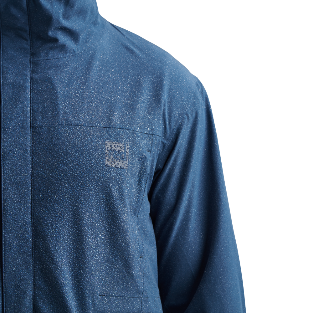 Men's Pursuit Waterproof Lightweight Changing Robe Jacket - Ocean Blue